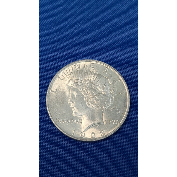 1923 90% Silver Peace Dollar