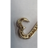 Image 4 : Elegant 14K Gold Jane Seymour Open Hearts Pendant With Diamonds - Weight: 2.5g