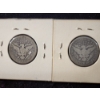Image 7 : $2 Face Value in Assorted 90% Silver Quarters Including Barbers & Washington Head
