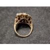 Image 4 : 10K Gold RIng Ft. Stunning Aquamarine Center Stone Weighing 6.2 Grams