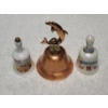 Image 1 : Lot of Three Assorted State Collectible Souvenir Bells - Myrtle Beach SC, Florida & Pennsylvania PA