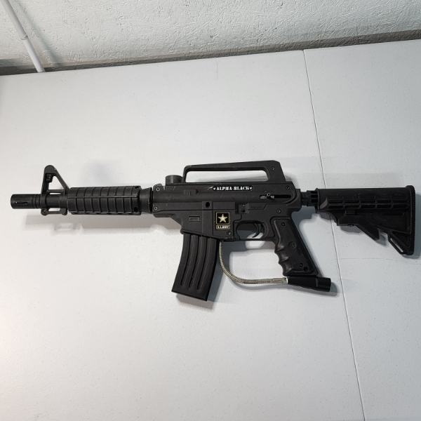 Tippmann U.S. Army Alpha Black Paintball Gun