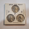Image 1 : Three United States Steel War Pennies 1943 D/P/S Mints
