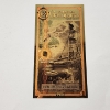 Image 1 : 2025 Florida 2 Goldback *Alpha Series* Fortitudo 1/500th oz 24K Gold Foil Note