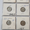 Image 7 : $2.00 Face Value of Assorted Years 90% Silver Roosevelt Dimes
