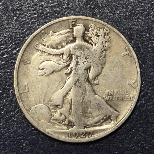 1927 S Walking Liberty Half Dollar (90% Silver) See Pics