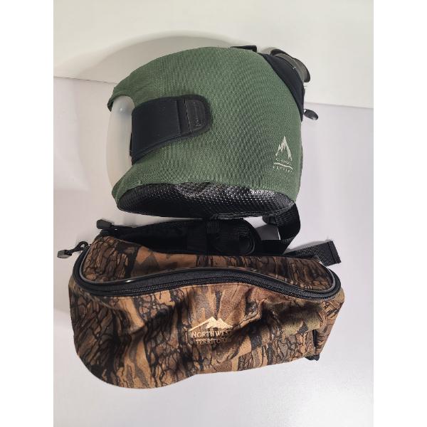 Northwest Territory Waist Pouch With Rubbermaid Cool Carrier Hanging Drink Case