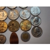 Image 5 : Assorted Coins Including: Susan B. Anthony, Sacagawea Dollars, Quarters, Foreign: FV U.S. : $25.25