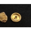 Image 3 : Vintage "Service 5" 10K Gold Pin (Front Piece is 10K, The Rest is Plated) TW: 2.1g