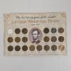 Image 1 : Mostly Filled Lincoln Wheat-Ear Penny 1939-1958 Coin Collection Display Panel FV: $.19