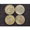 Image 4 : $2 Face Value in 90% Silver Benjamin Franklin Half Dollars