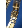 Image 5 : 14K Gold Bracelet With Diamonds - Weight: 41.2g