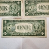 Image 7 : Three Assorted United States $1 Blue Seal Silver Certificates FV: $3.00
