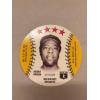 Image 1 : 1976 Isaly's Baseball Disc - Henry Aaron Milwaukee Brewers - Mint Condition