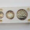 Image 6 : 1966 Canadian Proof-Like Set Including 80% Silver Dollar, 50 Cents, 25 Cents, 10 Cents, 