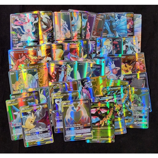 Large Lot of Assorted REPRODUCTION & FAKE POKEMON Trading Cards