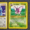 Image 3 : Two Non Holo RARE Vintage Pokemon Trading Cards ~ Dragonair 18/102 & Venomoth 31/130