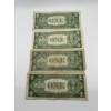 Image 2 : Four U.S. One Dollar Silver Certificates
