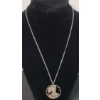 Image 1 : Cut Out United States 1942 90% Silver Walking Liberty Half Dollar On 18" Necklace