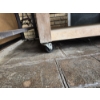 Image 3 : Food Prep Bench with Hole For Large Big Green Egg (not the one listed) on Casters - 56x25.5x32 - 21"