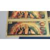 Image 6 : (8) Cold Stone Steve Austin 24K Gold Foil Banknotes Set w/ COA