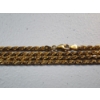 Image 2 : Gold-Tone Sterling Silver 36" Twist Chain Necklace TW: 32.0g