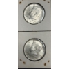Image 2 : Lot of 4 90% Silver 1964 Kennedy Half-Dollars, FV $2.00