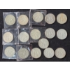 Image 6 : 16 Assorted 40% Silver Kennedy Half Dollars - ASW PER COIN: 0.1479 OZ 