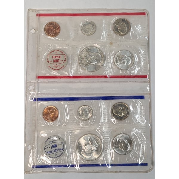 1960-P/1960-D Silver Uncirculated Coin Sets 