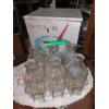 Image 1 : Vintage Milk Crate - with Bottles & Aluminum Porch Recepticle - See Pics