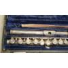 Image 5 : Haynes-Schwelm Co Professional 1920 LP OP G# C Silver 5872 Flute In Case