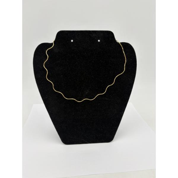 Gorgeous Squiggly 14K Marked Necklace - DISCLAIMER: *MAGNETIC BUT DOES PASS ACID TESTS!*