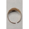 Image 9 : 10K Yellow Gold "The Alliance Manufacturing Co" Pin With Ruby & 10K Gold Signet Ring (Cut) TW: 4.8g