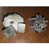 Image 2 : Starfish Fossil 12" and 2 Pyrite Mineral Specimens