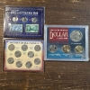 Image 1 : Historical Coins incl WWII Steel Penny 3-Coin, History of Nickels and 1st Year of Dollar Collection