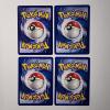 Image 2 : Four Assorted Vintage Pokemon Trading Cards Including Two Rares & 1ST EDITION GIRAFARIG 58/111
