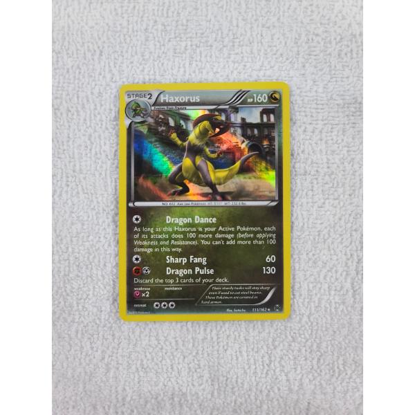 2015 Pokemon TCG Haxorus 111/162 BREAKthrough Holo Rare 