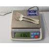 Image 7 : x2 Steiff "Rose" Pattern Sterling Silver Meat Forks TW: ~67g - See Description