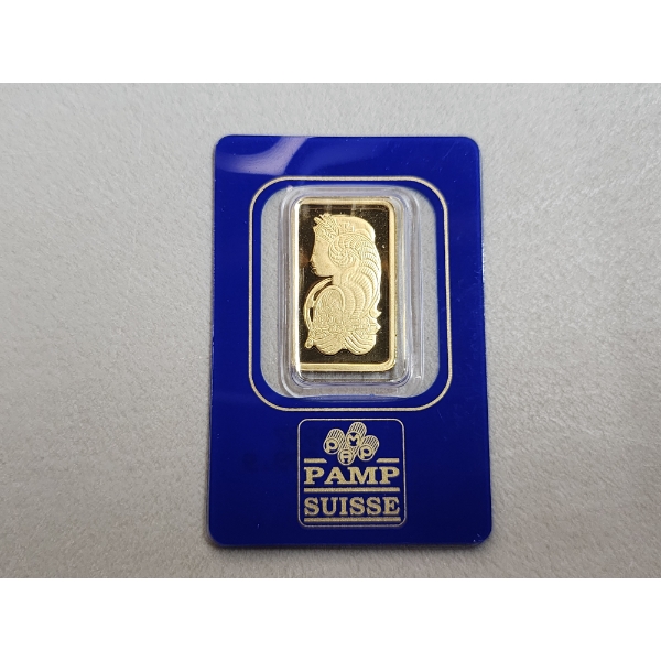 10 Gram PAMP Suisse 999.9 Fine Gold Bar - Certified in Sealed Package 