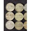 Image 5 : Nine Assorted Silver Wartime Nickels - Face Value $0.45 