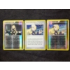 Image 1 : Three Assorted Holo & Reverse Holo Cynthia Trainer Vintage Pokemon Trading Cards 