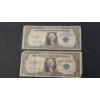 Image 2 : (4) $1 Silver Certificates - Series 1935 G & 1957