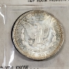 Image 5 : ADVERTISING & COIN HISTORY~ UNC 1883-O Morgan Silver Dollar W/ RARE Tidy House Prod. Holder 