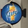 Image 1 : Exceptional Revolving "Miller" Revolving & Illuminated Wall Mount Beer / Bar Sign - FULLY WORKING