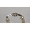 Image 8 : 14K White Gold Pearl Ring (Size 6) & Pearl Necklace With 14K White Gold Clasp - Ring Weight: 3.0g