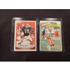 Image 1 : Cleveland Browns Bernie Kosar & Brian Sipe Football Cards - Great Condition