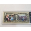 Image 7 : The Bradford Exchange Mint President Donald Trump $2 Note Collection In 16" x 9" Wooden Case