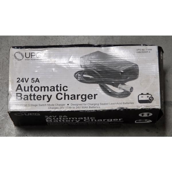 New! UPG 24 V Automatic Battery Charger 