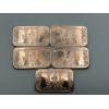 Image 2 : Five $10 'Bison Bank Note' 1oz .999 Copper Bars