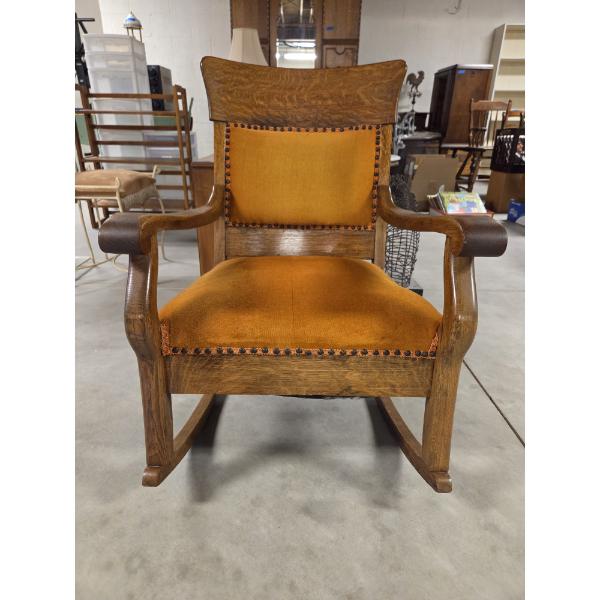 *Pick Up At Mantua Home-No Shipping Available* Stunning Vintage 23''x35'' Wood & Deep Amber Colored 